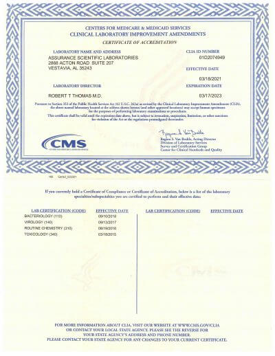 form-CLIA-certification
